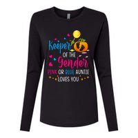 Secret Gender Keeper Of The Gender Reveal Halloween Pumpkin Womens Cotton Relaxed Long Sleeve T-Shirt