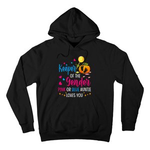 Secret Gender Keeper Of The Gender Reveal Halloween Pumpkin Hoodie