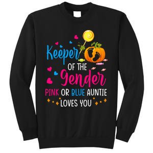 Secret Gender Keeper Of The Gender Reveal Halloween Pumpkin Sweatshirt