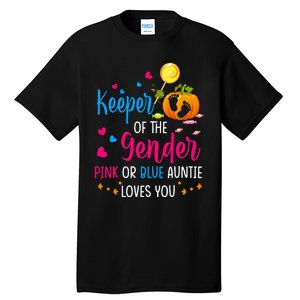 Secret Gender Keeper Of The Gender Reveal Halloween Pumpkin Tall T-Shirt