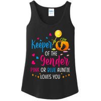 Secret Gender Keeper Of The Gender Reveal Halloween Pumpkin Ladies Essential Tank