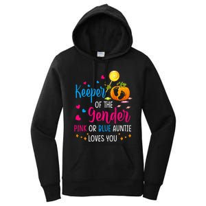 Secret Gender Keeper Of The Gender Reveal Halloween Pumpkin Women's Pullover Hoodie