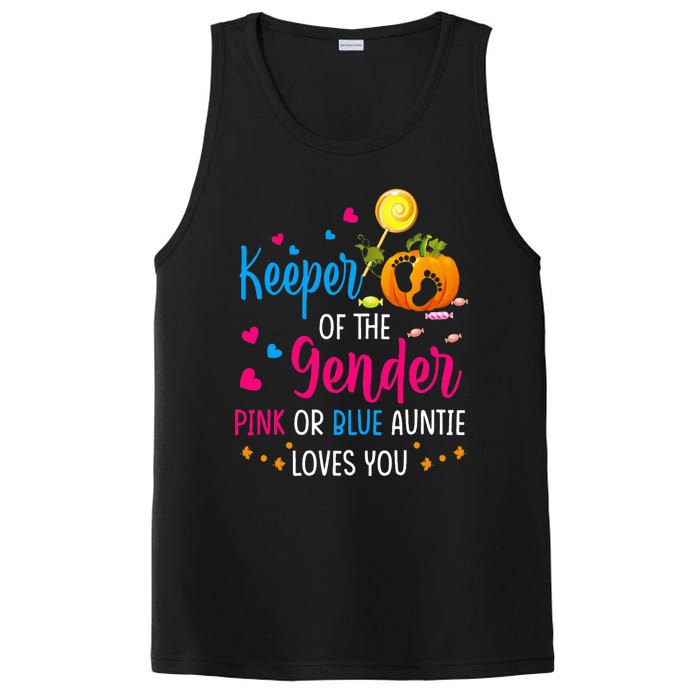 Secret Gender Keeper Of The Gender Reveal Halloween Pumpkin PosiCharge Competitor Tank