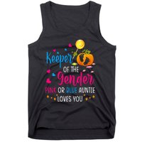 Secret Gender Keeper Of The Gender Reveal Halloween Pumpkin Tank Top