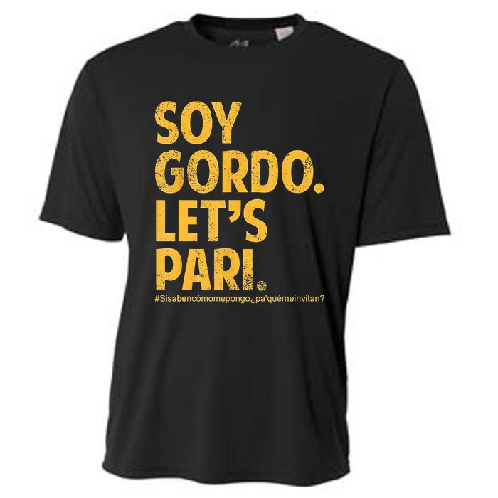 Soy Gordo Lets Pari Cooling Performance Crew T-Shirt