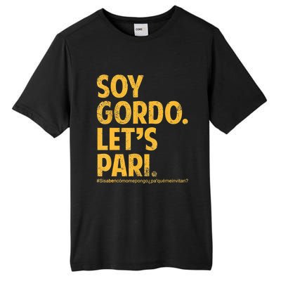 Soy Gordo Lets Pari Tall Fusion ChromaSoft Performance T-Shirt