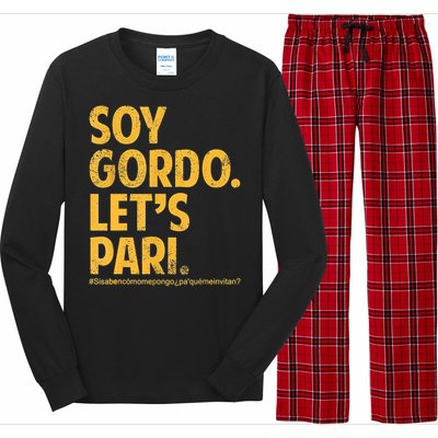 Soy Gordo Lets Pari Long Sleeve Pajama Set