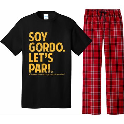 Soy Gordo Lets Pari Pajama Set