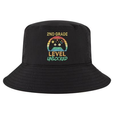 Second Grade Level Unlocked Gamer 1st Day Of School Cool Comfort Performance Bucket Hat