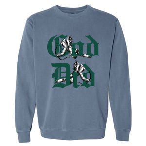 Streetwear God Loser Lover Matching Oxidized Green Garment-Dyed Sweatshirt