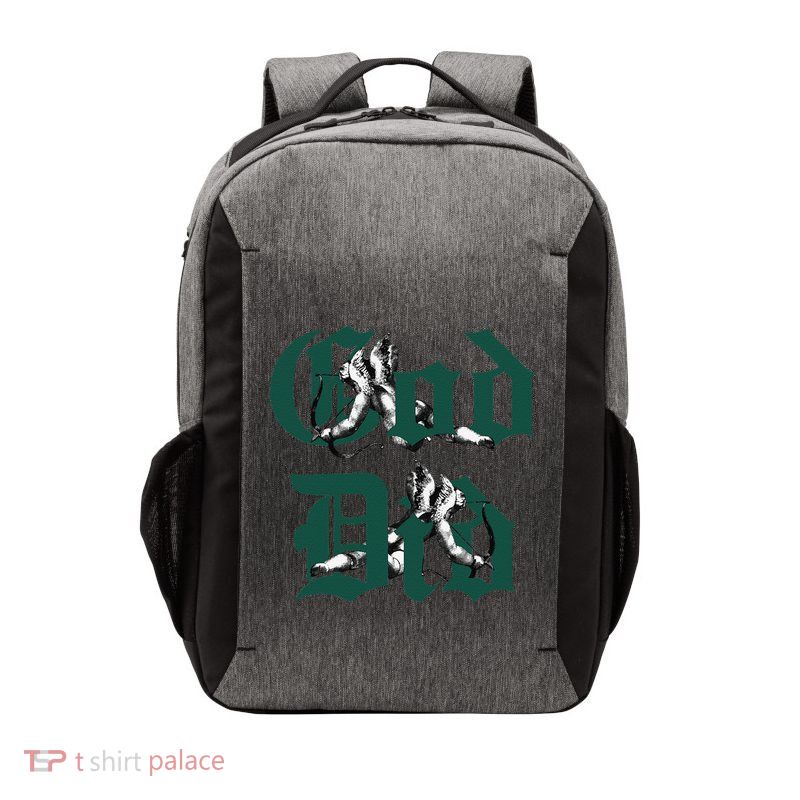 Streetwear God Loser Lover Matching Oxidized Green Vector Backpack