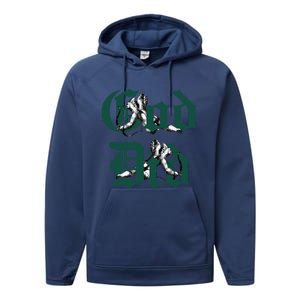 Streetwear God Loser Lover Matching Oxidized Green Performance Fleece Hoodie