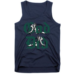 Streetwear God Loser Lover Matching Oxidized Green Tank Top