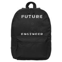 Stem Gift Love Math Physics Future Engineer 16 in Basic Backpack