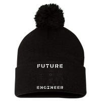 Stem Gift Love Math Physics Future Engineer Pom Pom 12in Knit Beanie