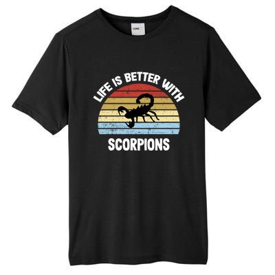 Scorpion Gift Life Is Better With Scorpions Gift Tall Fusion ChromaSoft Performance T-Shirt