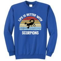 Scorpion Gift Life Is Better With Scorpions Gift Sweatshirt