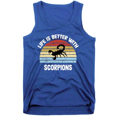 Scorpion Gift Life Is Better With Scorpions Gift Tank Top