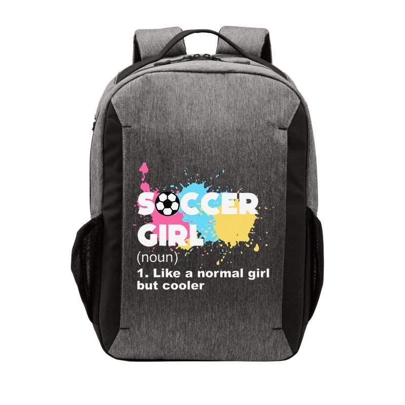 Soccer Girl Like A Normal Girl But Cooler Vector Backpack