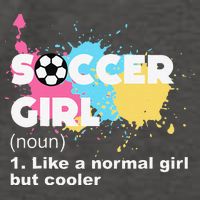 Soccer Girl Like A Normal Girl But Cooler Vector Backpack