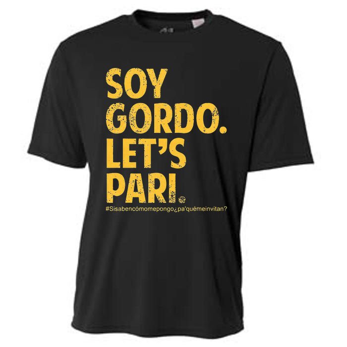 Soy Gordo Lets Pari Cooling Performance Crew T-Shirt