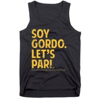 Soy Gordo Lets Pari Tank Top