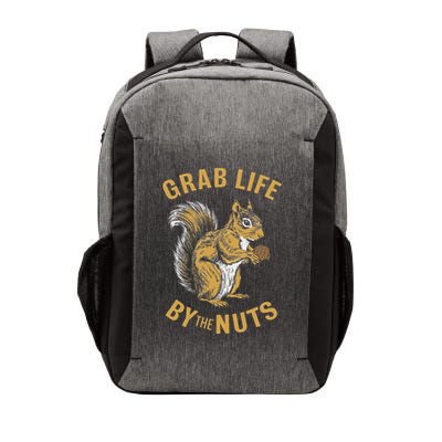 Squirrel Grab Life By The Nuts Funny Squirrel Lover Vector Backpack