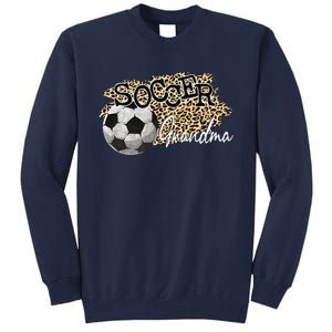 Soccer Grandma Leopard Soccer Grandma Tall Sweatshirt