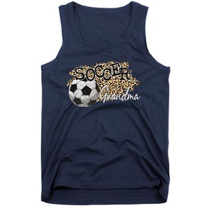 Soccer Grandma Leopard Soccer Grandma Tank Top