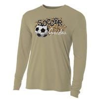 Soccer Grandma Leopard Soccer Grandma Cooling Performance Long Sleeve Crew