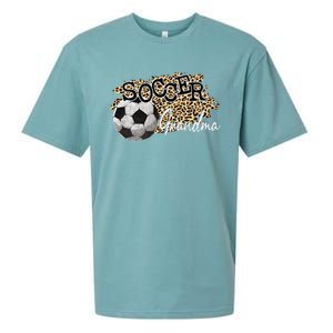 Soccer Grandma Leopard Soccer Grandma Sueded Cloud Jersey T-Shirt