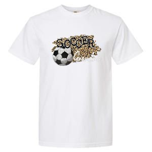 Soccer Grandma Leopard Soccer Grandma Garment-Dyed Heavyweight T-Shirt