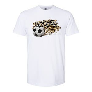 Soccer Grandma Leopard Soccer Grandma Softstyle CVC T-Shirt