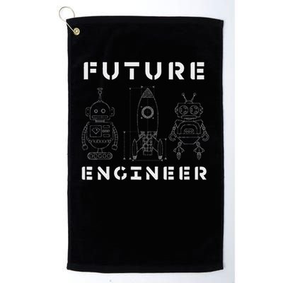 Stem Gift Love Math Physics Boys Girls Kids Future Engineer Golf Towel
