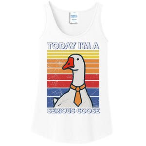 Serious Goose Lover Funny Goose Design Ladies Essential Tank