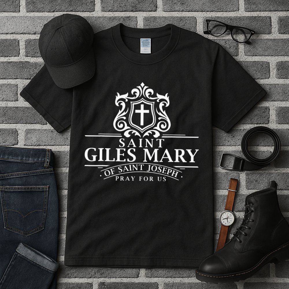 Saint Giles Mary of St Joseph Catholic Patron Job Search Tall T-Shirt