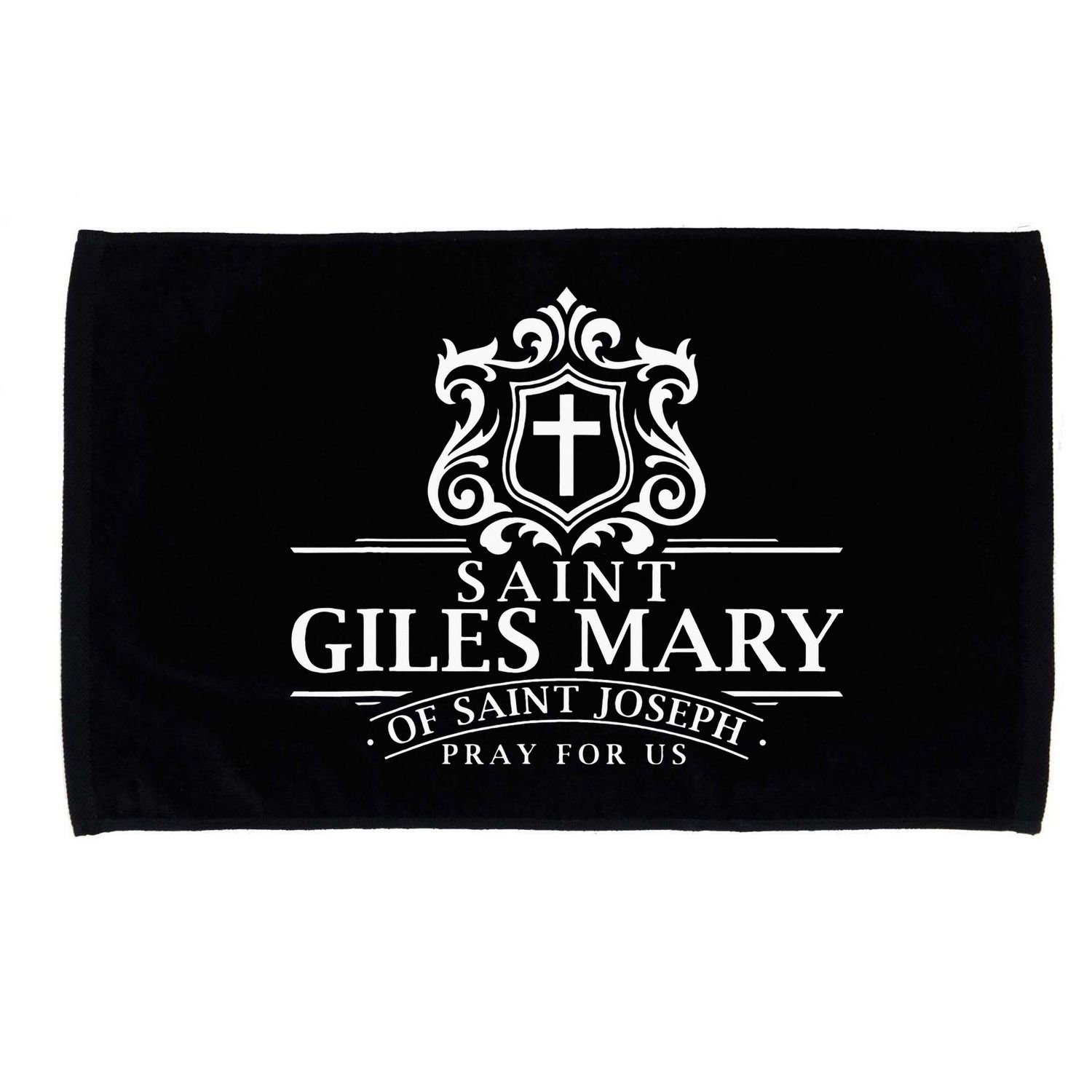 Saint Giles Mary of St Joseph Catholic Patron Job Search Microfiber Hand Towel