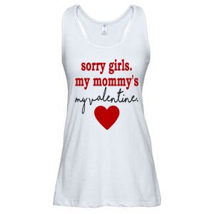 Sorry Girl My Mommy's My Valentine Gift For Mother Valentine Ladies Essential Flowy Tank