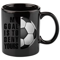 Soccer Goalie My Goal Is To Deny Yours Awesome Soccer 11oz C Handle Ceramic Mug