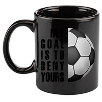 Soccer Goalie My Goal Is To Deny Yours Awesome Soccer 11oz C Handle Ceramic Mug