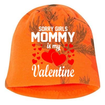 Sorry Girl Mommy Is My Valentine Gifts Idea Kati - Camo Knit Beanie