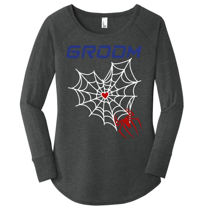 Spider Grooms Man Women's Perfect Tri Tunic Long Sleeve Shirt