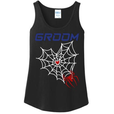 Spider Grooms Man Ladies Essential Tank