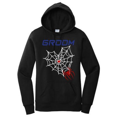 Spider Grooms Man Women's Pullover Hoodie