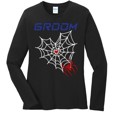 Spider Grooms Man Ladies Long Sleeve Shirt