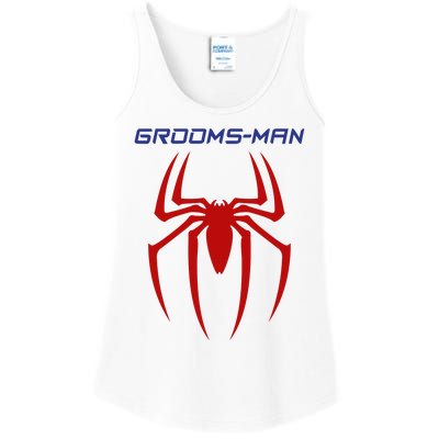 Spider Grooms Man Ladies Essential Tank