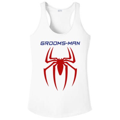 Spider Grooms Man Ladies PosiCharge Competitor Racerback Tank