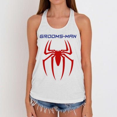 Spider Grooms Man Women's Knotted Racerback Tank