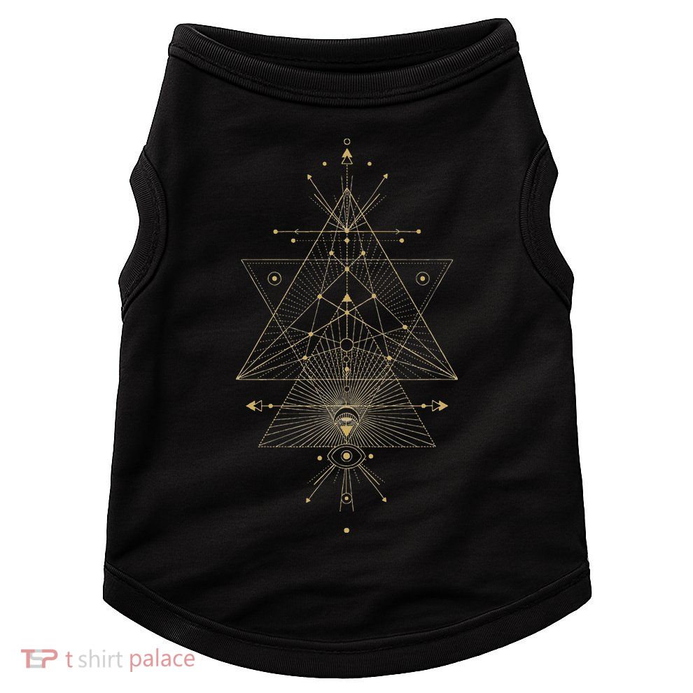 Sacred Geometry Mystical Symbol Doggie Tank