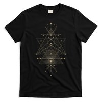 Sacred Geometry Mystical Symbol T-Shirt